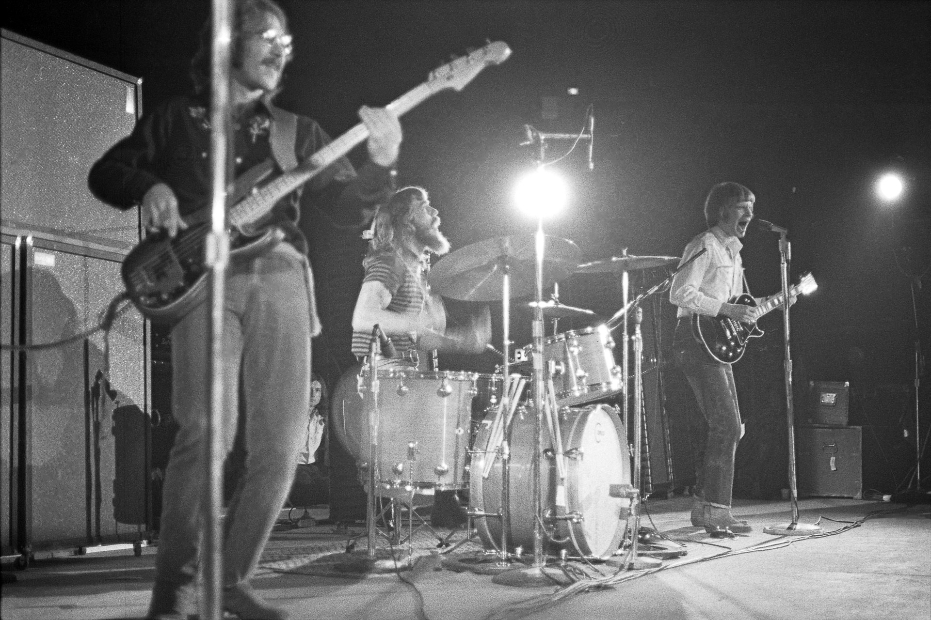 Creedence Clearwater Revival performing at the Forum, Inglewood