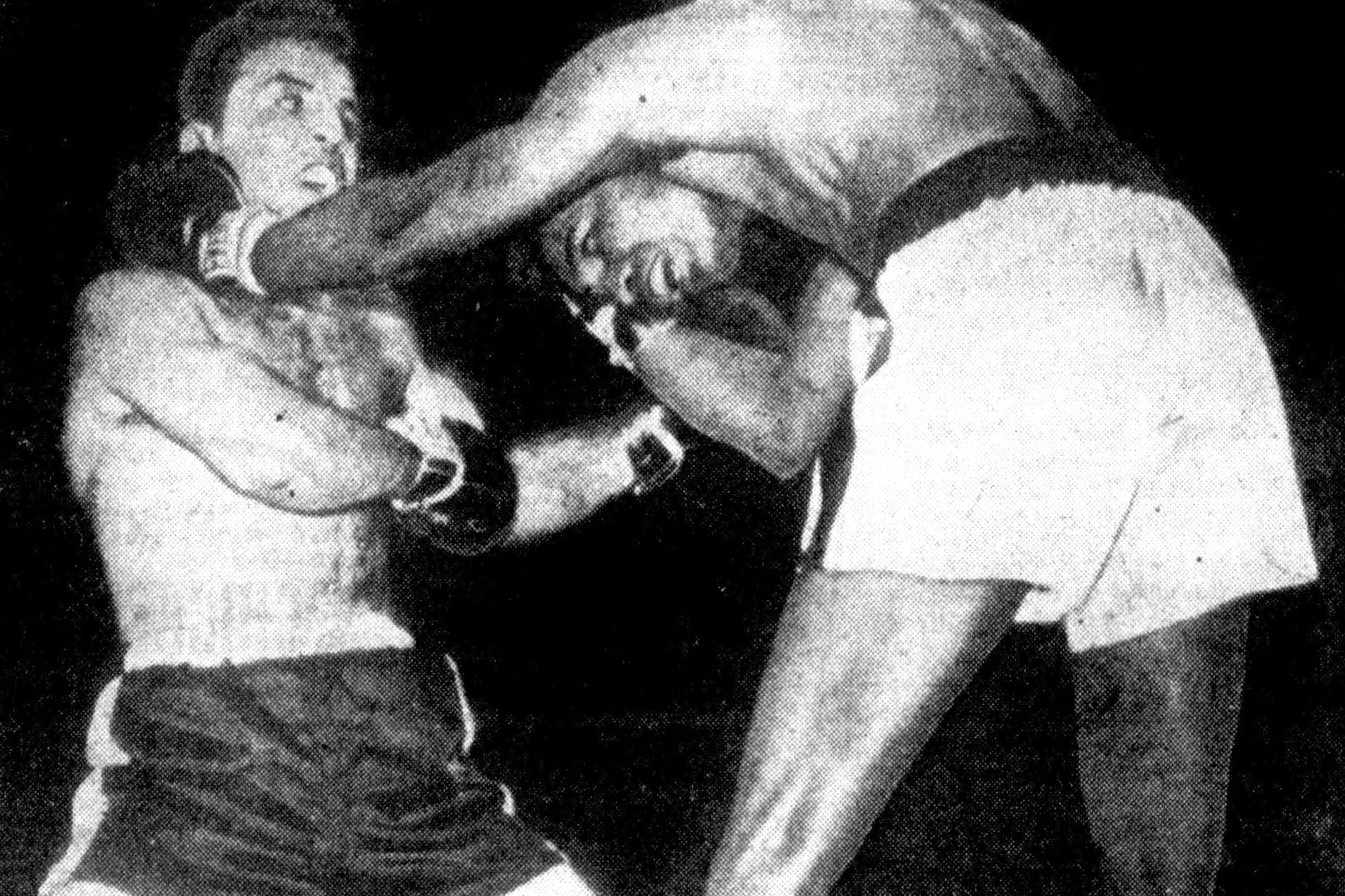 Sugar Ray Robinson vs. Jake LaMotta, Chicago Stadium, 1951